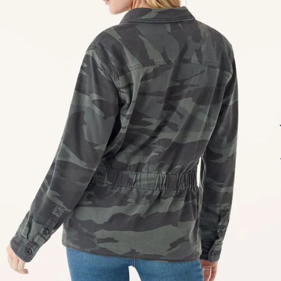 NWT Splendid Camouflage Shirt Jacket - Picture 4 of 7